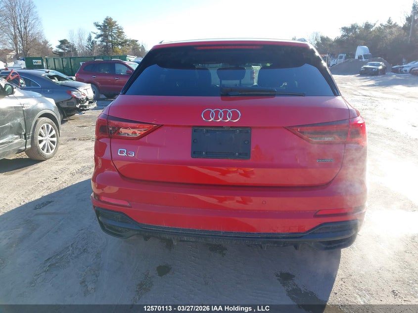 2021 Audi Q3 45 Progressiv VIN: WA1EECF36M1106666 Lot: 12570113