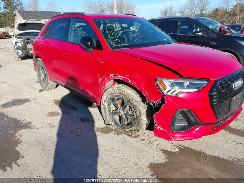 2021 Audi Q3 45 Progressiv VIN: WA1EECF36M1106666 Lot: 12570113
