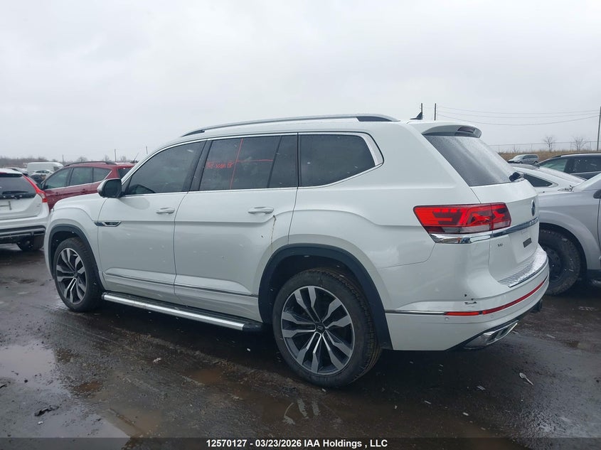 2022 Volkswagen Atlas 3.6 Fsi Execline VIN: 1V2FR2CAXNC537849 Lot: 12570127