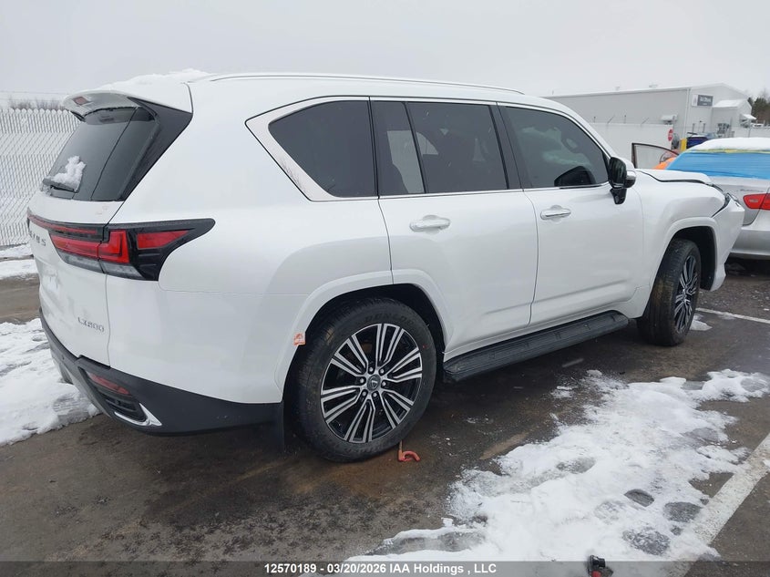 JTJGB7CX5T4091853 2026 Lexus Lx 600 3.4 White