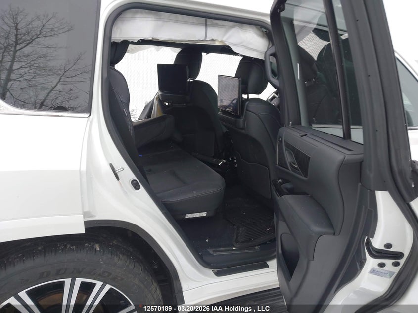 2026 Lexus Lx 600 3.4 white Lot 111012570189 Vin JTJGB7CX5T4091853