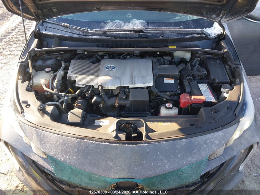 2018 Toyota Prius Prime Upgrade VIN: JTDKARFP5J3076103 Lot: 12570308