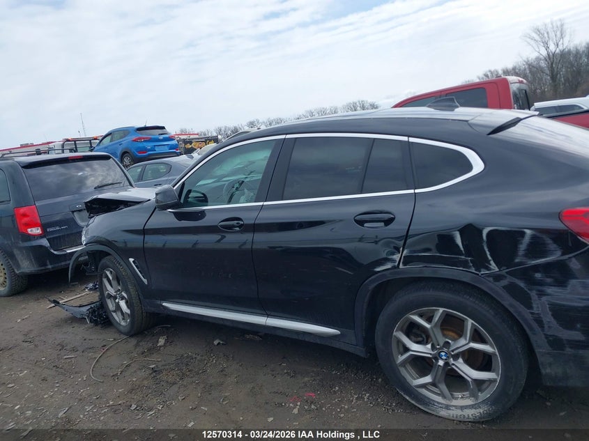 2022 BMW X4 xDrive30I VIN: 5UX33DT04N9K79655 Lot: 12570314