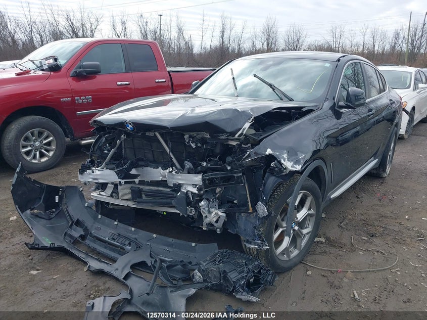 2022 BMW X4 xDrive30I VIN: 5UX33DT04N9K79655 Lot: 12570314
