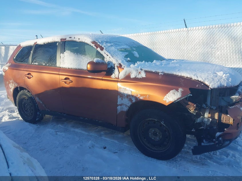 2014 Mitsubishi Outlander Es VIN: JA4AZ2A38EZ602625 Lot: 12570328
