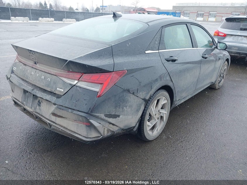 Vin: kmhln4dj9tu190222, lot: 2964531, hyundai elantra luxury with two-tone interior hybrid 20264