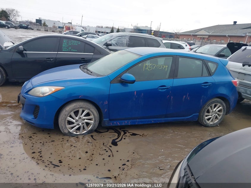 2012 Mazda 3 I VIN: JM1BL1L73C1576940 Lot: 12570379