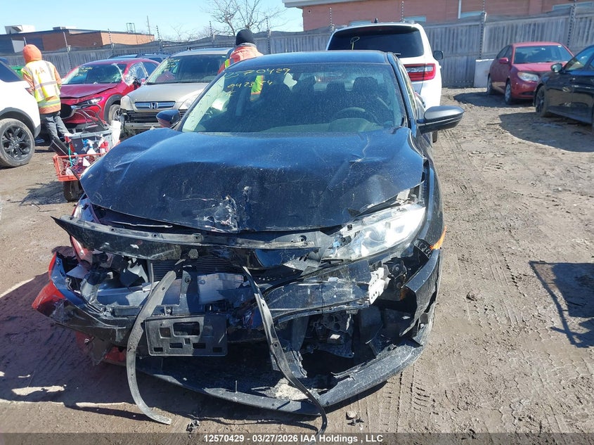 2018 Honda Civic VIN: 2HGFC2F59JH042374 Lot: 12570429