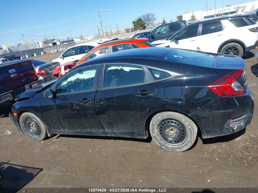 2018 Honda Civic VIN: 2HGFC2F59JH042374 Lot: 12570429