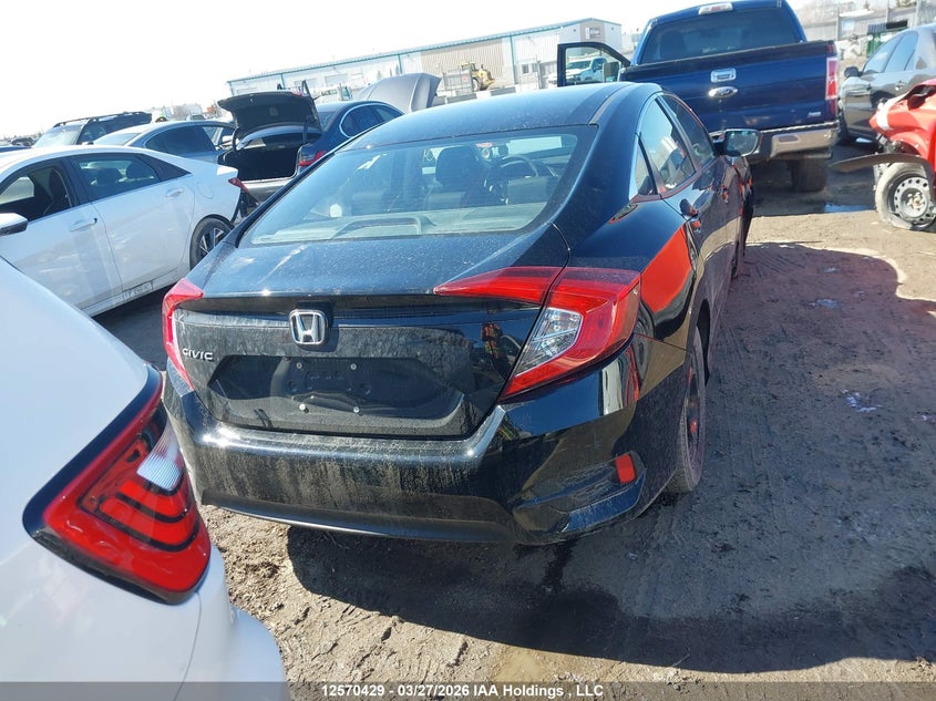 2018 Honda Civic VIN: 2HGFC2F59JH042374 Lot: 12570429