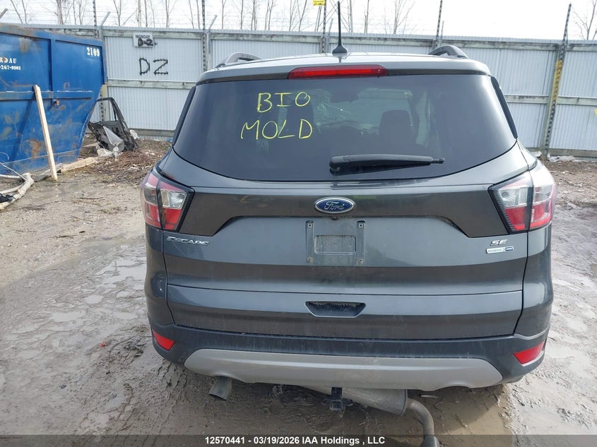 2018 FORD ESCAPE SPORT UTILITY VEHICLE 1.5L I-4 DI, DOHC, VVT, TURBO, 179HP