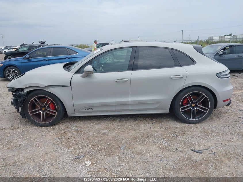2021 PORSCHE MACAN SPORT UTILITY VEHICLE 2.9L V-6 DI, DOHC, VVT, TURBO, 375HP