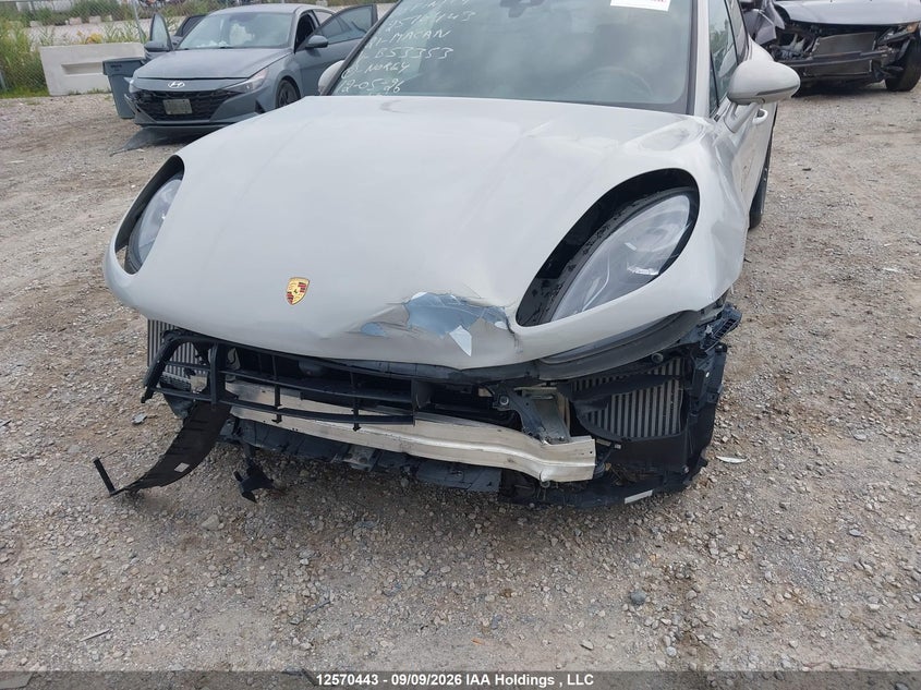 2021 PORSCHE MACAN SPORT UTILITY VEHICLE 2.9L V-6 DI, DOHC, VVT, TURBO, 375HP