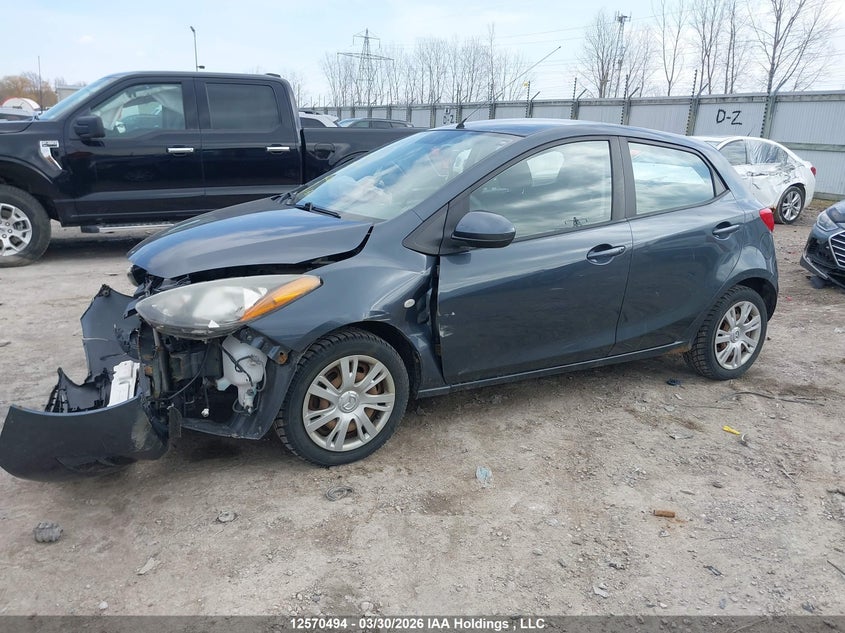 2012 Mazda Mazda2 VIN: JM1DE1KY0C0138220 Lot: 12570494
