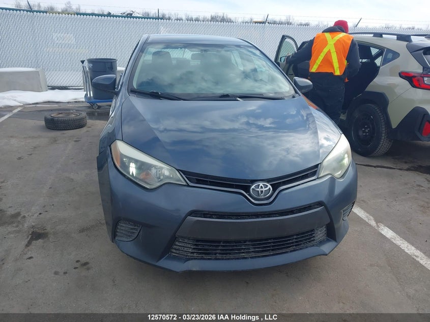 2015 Toyota Corolla L/Le/Le Pls/Prm/S/S Pls VIN: 2T1BURHE8FC296062 Lot: 12570572