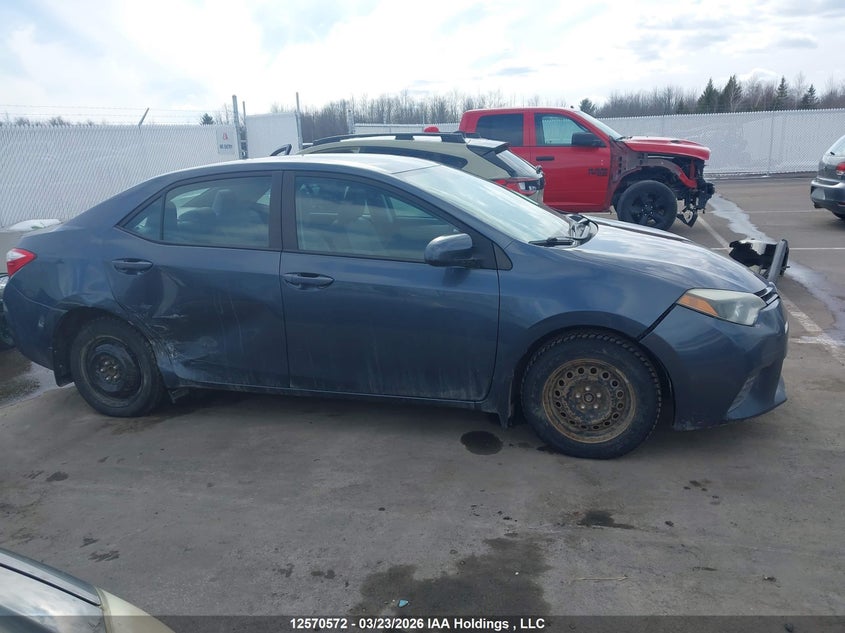 2015 Toyota Corolla L/Le/Le Pls/Prm/S/S Pls VIN: 2T1BURHE8FC296062 Lot: 12570572