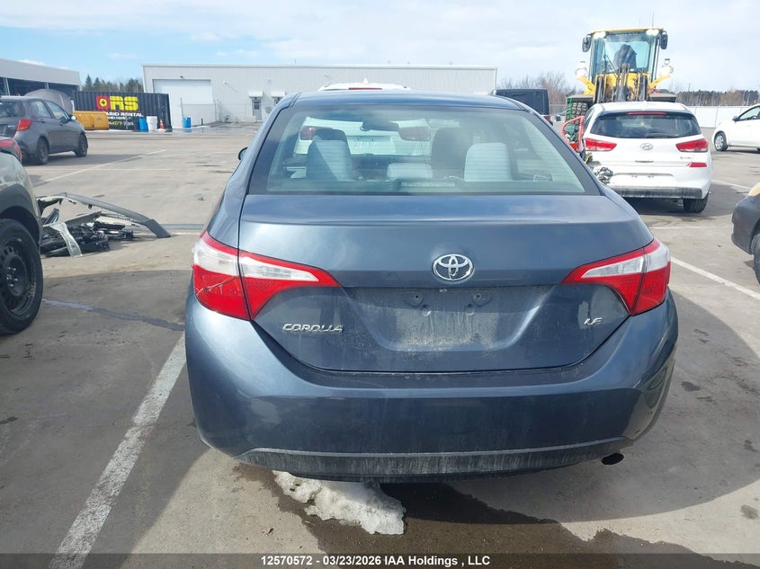 2015 Toyota Corolla L/Le/Le Pls/Prm/S/S Pls VIN: 2T1BURHE8FC296062 Lot: 12570572