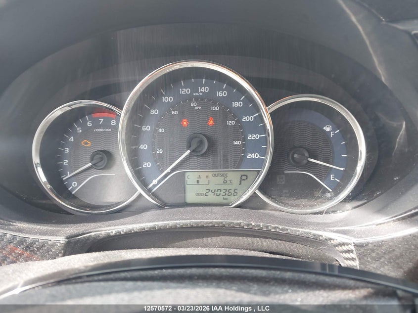 2015 Toyota Corolla L/Le/Le Pls/Prm/S/S Pls VIN: 2T1BURHE8FC296062 Lot: 12570572