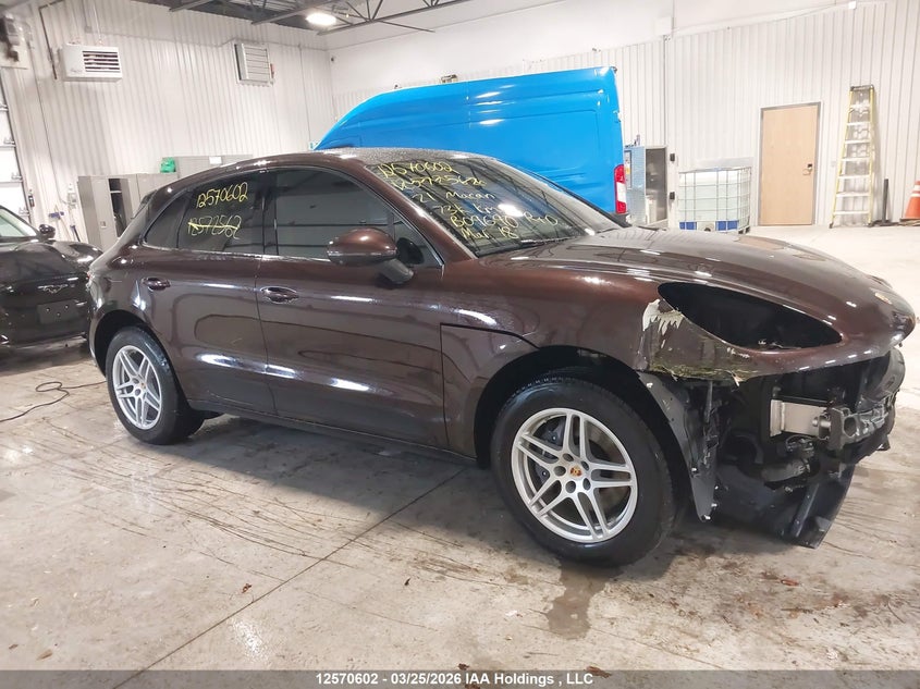 2021 Porsche Macan VIN: WP1AA2A5XMLB09690 Lot: 12570602