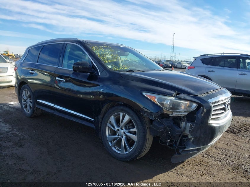 5N1AL0MM5EC554614 2014 Infiniti Qx60 auction photo 1