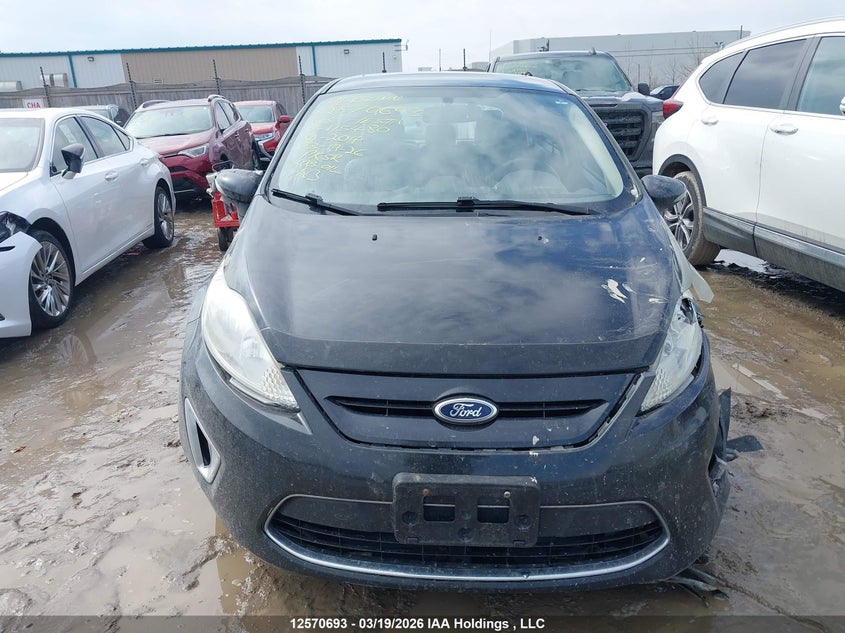 2013 Ford Fiesta Titanium VIN: 3FADP4FJ3DM115480 Lot: 12570693