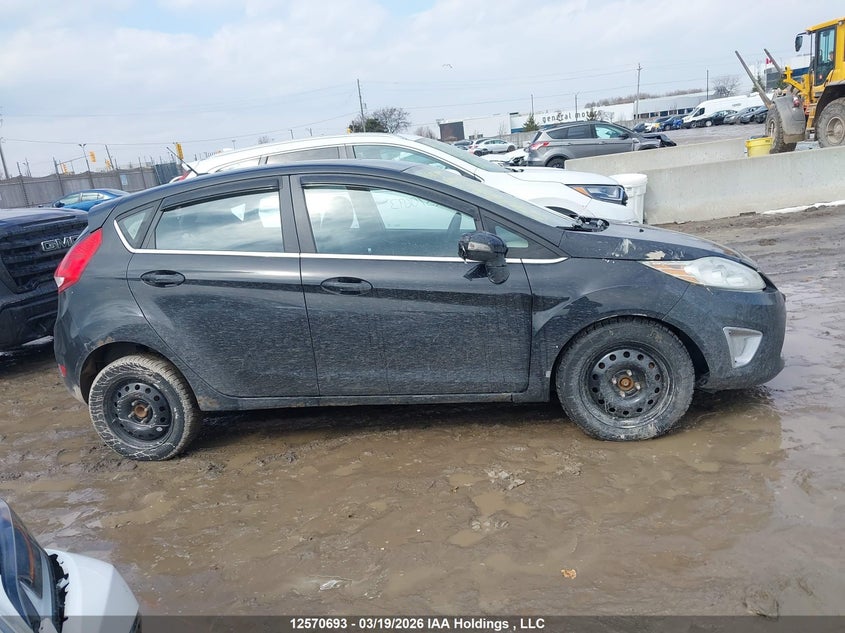 2013 Ford Fiesta Titanium VIN: 3FADP4FJ3DM115480 Lot: 12570693