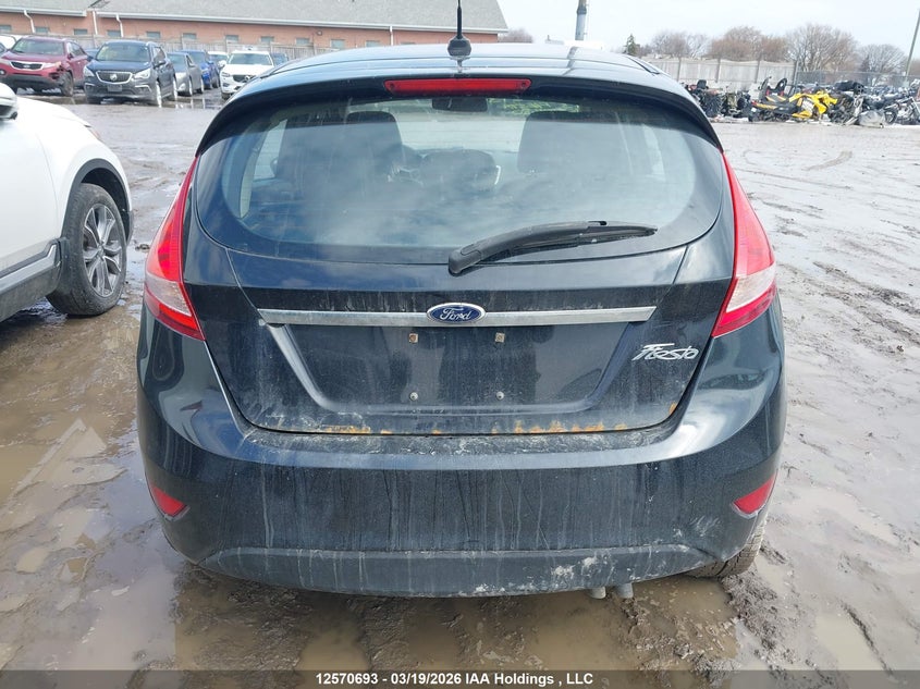 2013 Ford Fiesta Titanium VIN: 3FADP4FJ3DM115480 Lot: 12570693