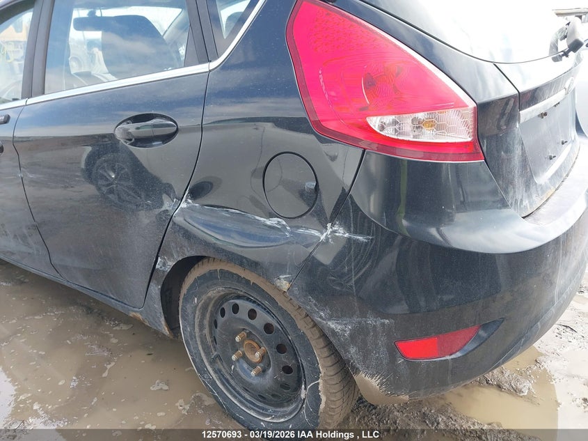 2013 Ford Fiesta Titanium VIN: 3FADP4FJ3DM115480 Lot: 12570693