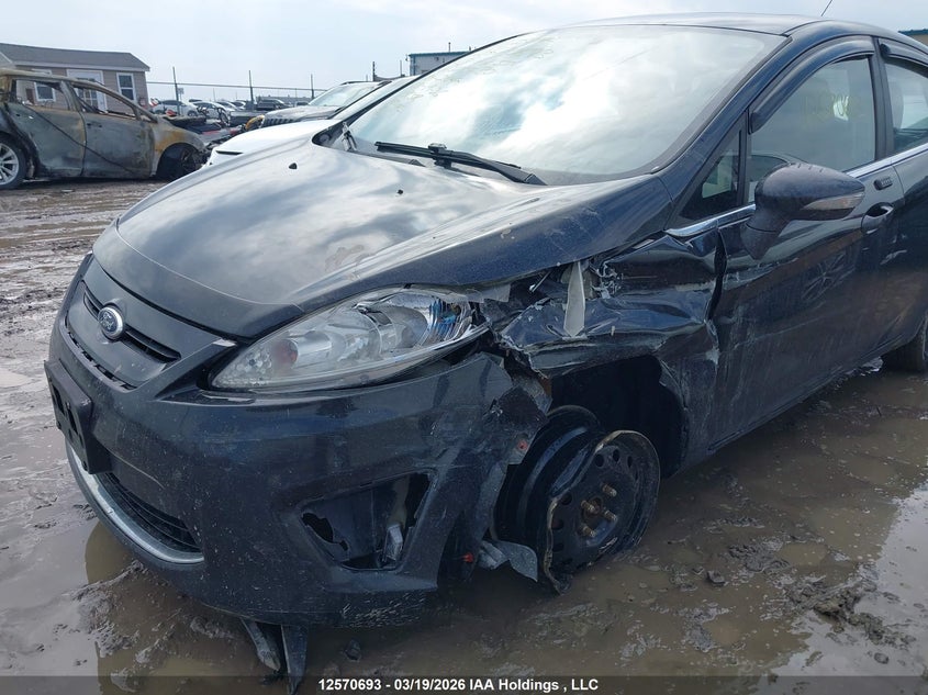 2013 Ford Fiesta Titanium VIN: 3FADP4FJ3DM115480 Lot: 12570693