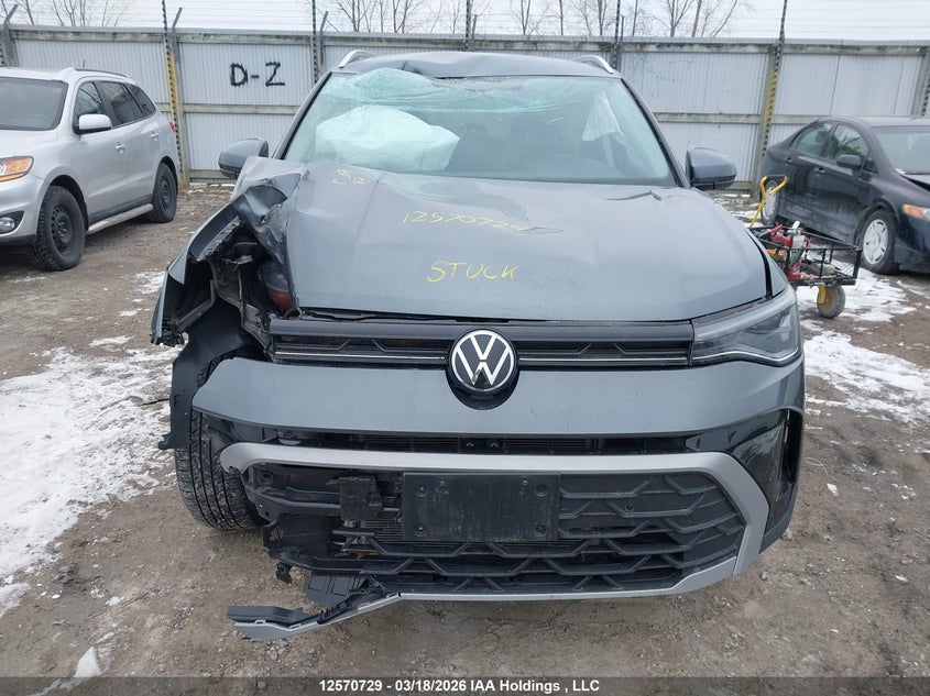2025 Volkswagen Taos Se VIN: 3VVUC7B27SM058219 Lot: 12570729