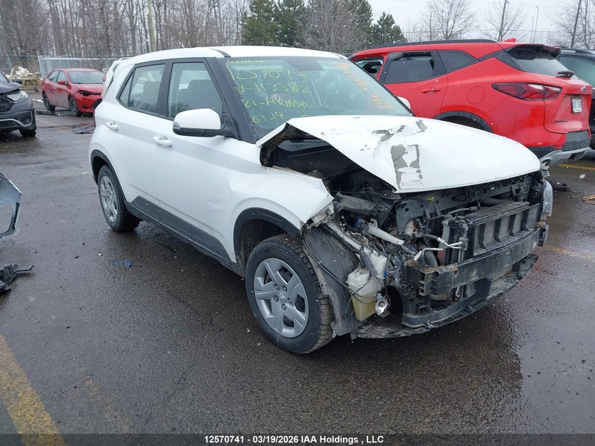 Vin: kmhrb8a34mu113582, lot: 2964980, hyundai venue essential manual 2021 img_1
