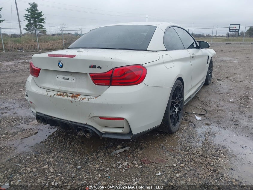 Vin: wbs4z9c51jed22116, lot: 2965095, bmw m4 20184