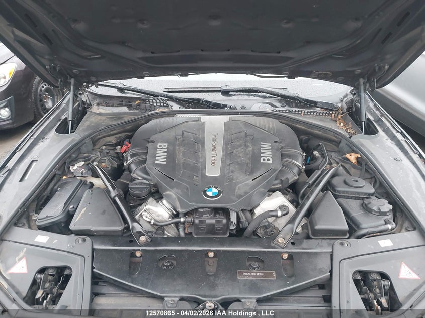 2011 BMW 550I xDrive VIN: WBAFU9C53BC785901 Lot: 12570865