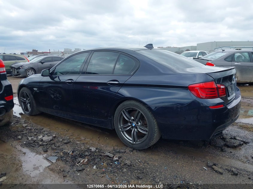 2011 BMW 550I xDrive VIN: WBAFU9C53BC785901 Lot: 12570865