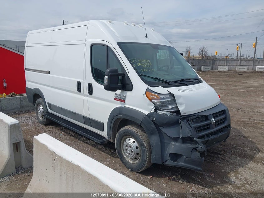 2016 RAM PROMASTER 2500 HIGH ROOF