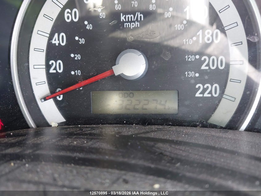 2008 HYUNDAI ENTOURAGE VAN 3.8L V-6 DOHC, VVT, 250HP