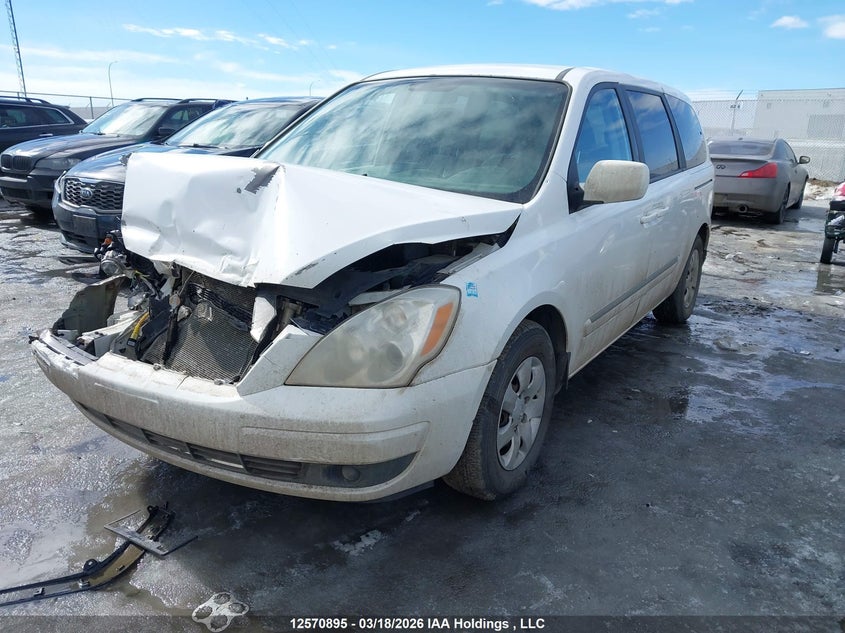 2008 HYUNDAI ENTOURAGE VAN 3.8L V-6 DOHC, VVT, 250HP