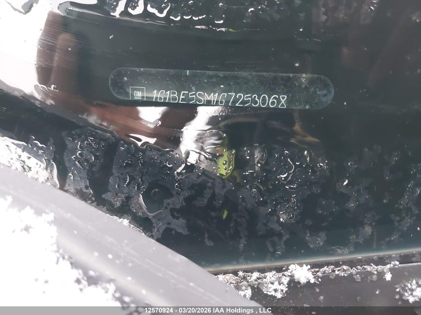 2016 Chevrolet Cruze Lt VIN: 1G1BE5SM1G7253068 Lot: 12570924