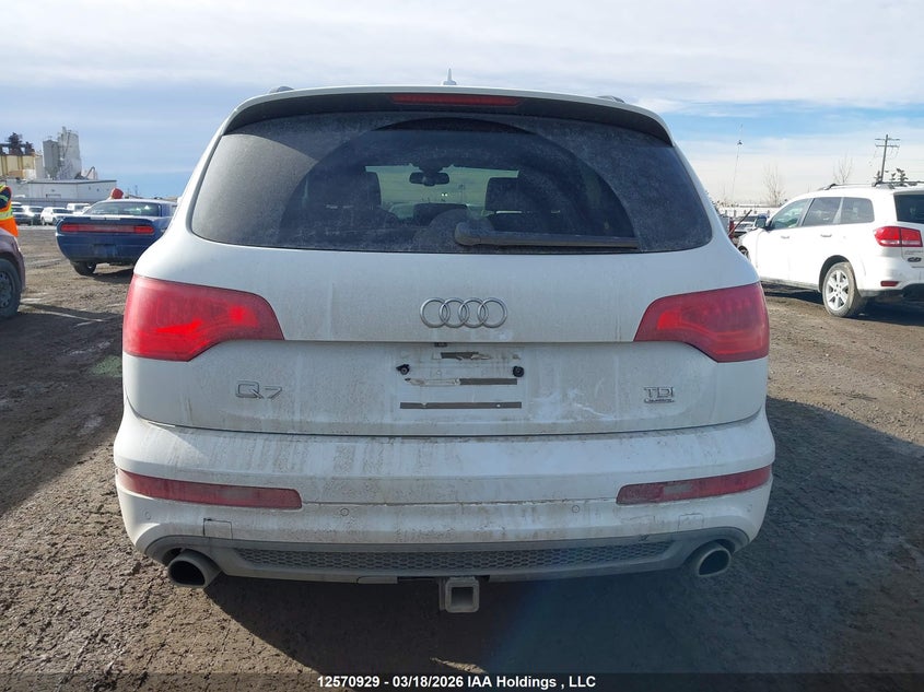 2015 Audi Q7 3.0 Tdi Vorsprung Edition VIN: WA1WMCFE5FD017181 Lot: 12570929