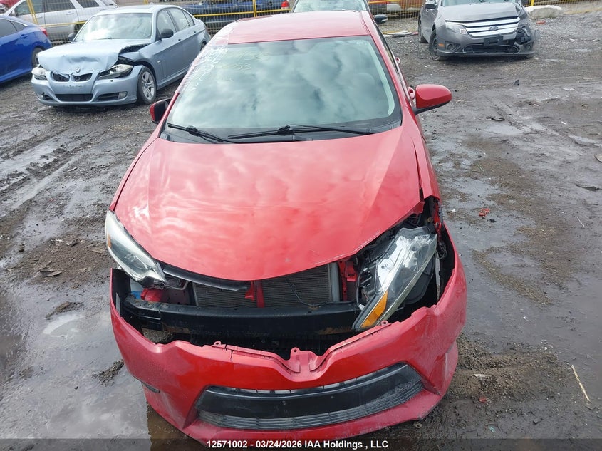 2016 Toyota Corolla Le VIN: 2T1BURHE2GC556053 Lot: 12571002