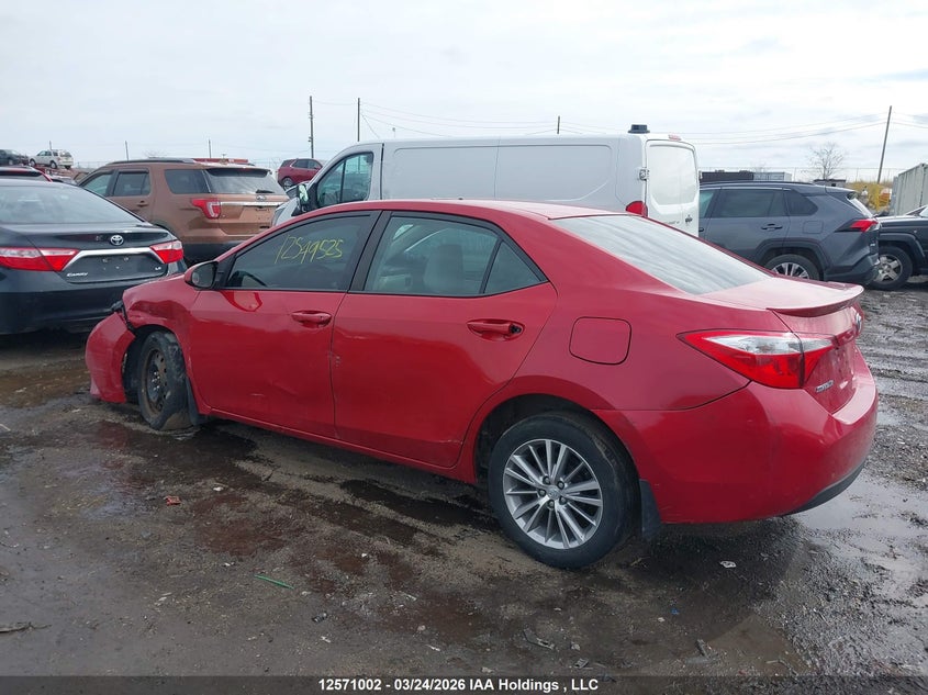 2016 Toyota Corolla Le VIN: 2T1BURHE2GC556053 Lot: 12571002