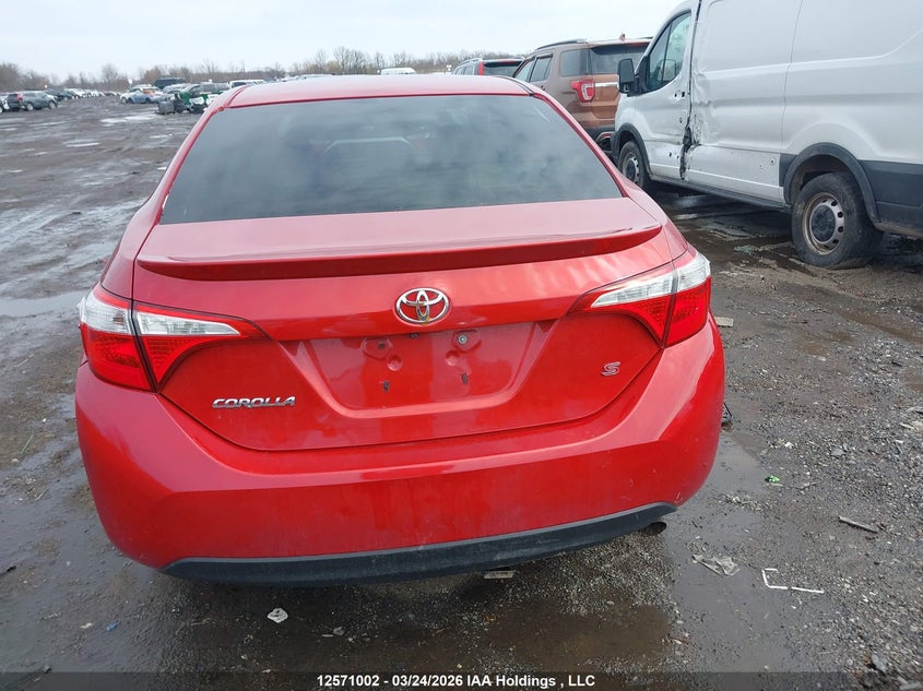 2016 Toyota Corolla Le VIN: 2T1BURHE2GC556053 Lot: 12571002