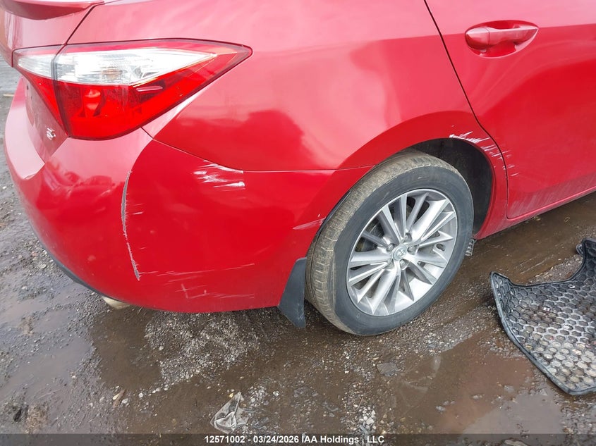 2016 Toyota Corolla Le VIN: 2T1BURHE2GC556053 Lot: 12571002