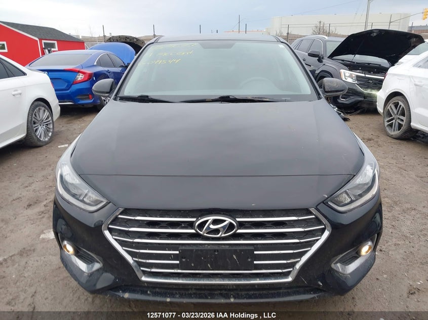 2019 Hyundai Accent Se/Sel VIN: 3KPC24A36KE049544 Lot: 12571077