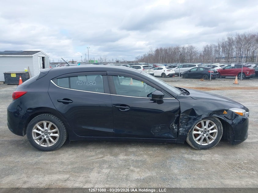 2018 Mazda 3 Touring VIN: JM1BN1L70J1181282 Lot: 12571080