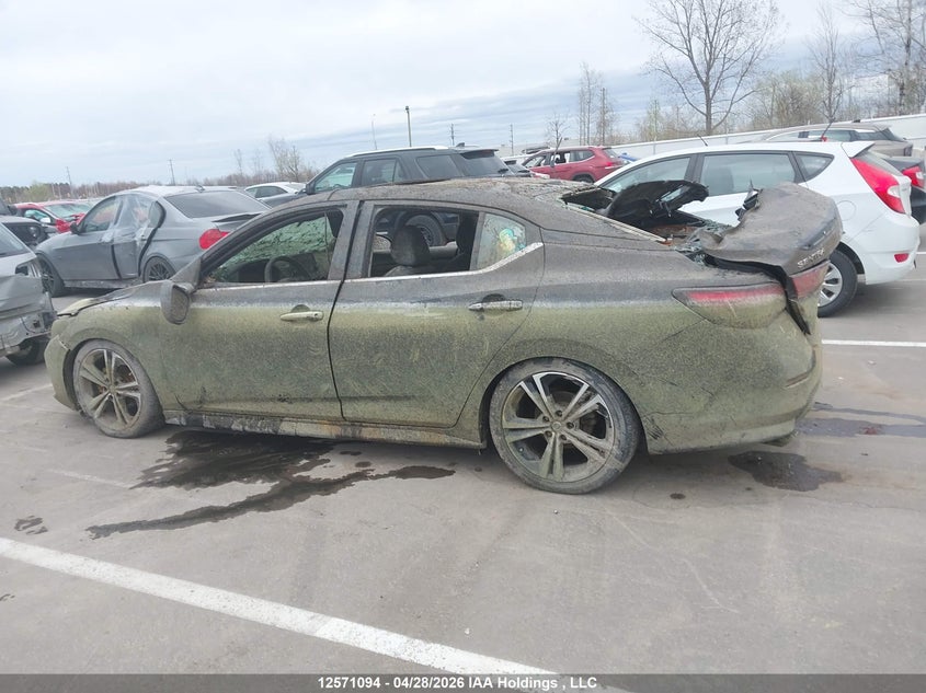 2020 Nissan Sentra VIN: 3N1AB8DV2LY205108 Lot: 12571094