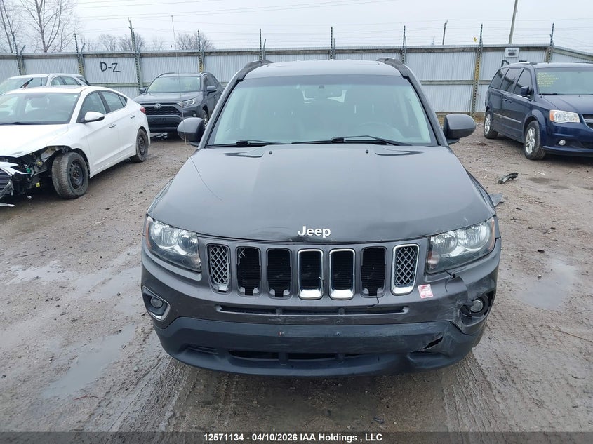 2016 Jeep Compass VIN: 1C4NJDAB8GD792203 Lot: 12571134