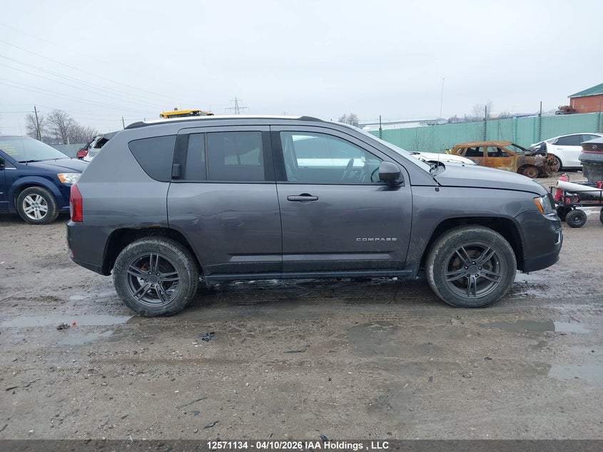 2016 Jeep Compass VIN: 1C4NJDAB8GD792203 Lot: 12571134
