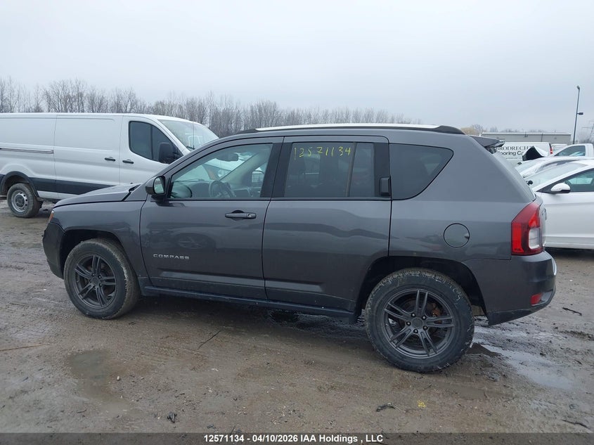 2016 Jeep Compass VIN: 1C4NJDAB8GD792203 Lot: 12571134