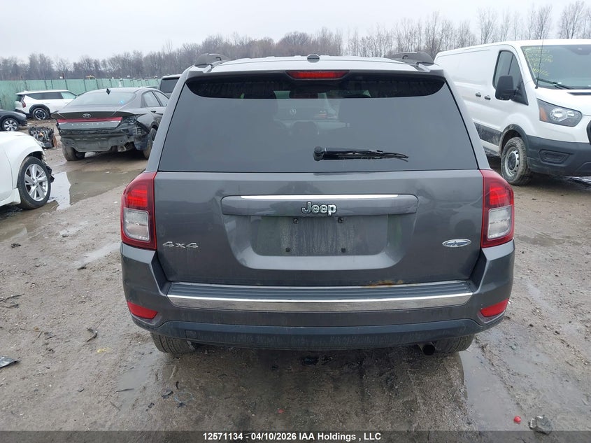 2016 Jeep Compass VIN: 1C4NJDAB8GD792203 Lot: 12571134